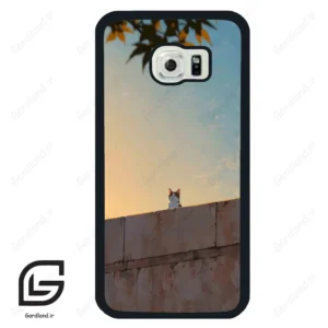 قاب گوشی سامسونگ اس 6 اج (Galaxy S6 EDGE ) طرح گربه کد 2365