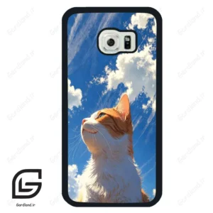 قاب گوشی سامسونگ اس 6 اج (Galaxy S6 EDGE ) طرح گربه کد 2366