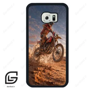 قاب گوشی سامسونگ اس 6 اج (Galaxy S6 EDGE ) طرح موتورسوار کد 2370