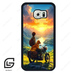 قاب گوشی سامسونگ اس 6 اج (Galaxy S6 EDGE ) طرح موتور کد 2378