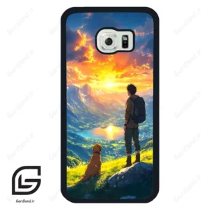 قاب گوشی سامسونگ اس 6 اج (Galaxy S6 EDGE ) طرح طبیعت کد 2379