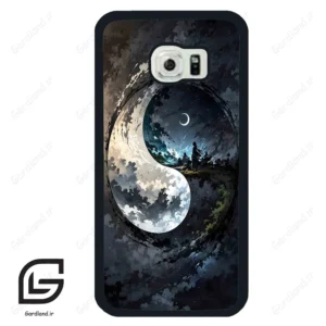 قاب گوشی سامسونگ اس 6 اج (Galaxy S6 EDGE ) طرح یین کد 2383