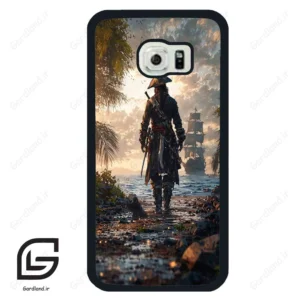 قاب گوشی سامسونگ اس 6 اج (Galaxy S6 EDGE ) طرح سامورایی کد 2384