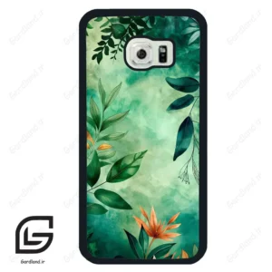 قاب گوشی سامسونگ اس 6 اج (Galaxy S6 EDGE ) طرح گل کد 2387