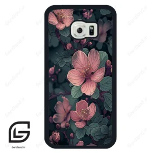 قاب گوشی سامسونگ اس 6 اج (Galaxy S6 EDGE ) طرح گل کد 2390