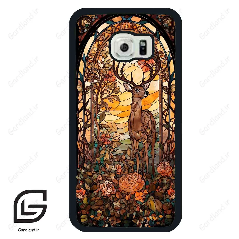 قاب گوشی سامسونگ اس 6 اج (Galaxy S6 EDGE ) طرح گوزن کد 2391