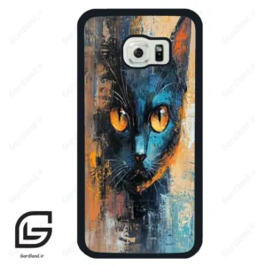 قاب گوشی سامسونگ اس 6 اج (Galaxy S6 EDGE ) طرح گربه کد 2397