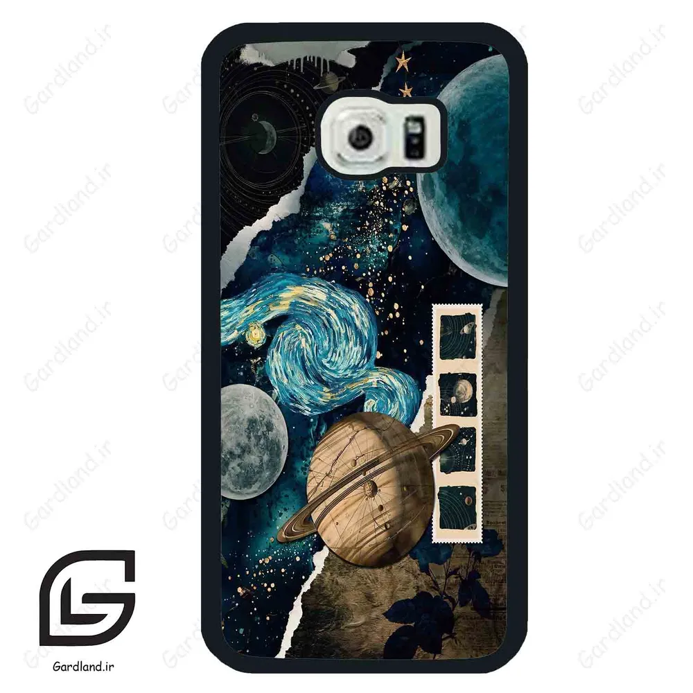 قاب گوشی سامسونگ اس 6 اج (Galaxy S6 EDGE ) طرح کهکشان کد 2401