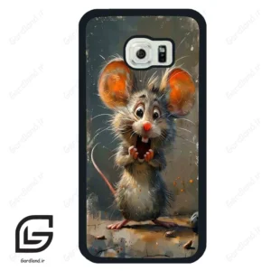 قاب گوشی سامسونگ اس 6 اج (Galaxy S6 EDGE ) طرح موش کد 2405