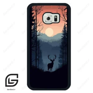 قاب گوشی سامسونگ اس 6 اج (Galaxy S6 EDGE ) طرح گوزن کد 2406