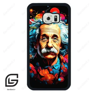 قاب گوشی سامسونگ اس 6 اج (Galaxy S6 EDGE ) طرح انیشتین کد 2407