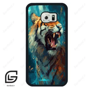 قاب گوشی سامسونگ اس 6 اج (Galaxy S6 EDGE ) طرح ببر کد 2409