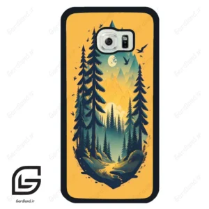 قاب گوشی سامسونگ اس 6 اج (Galaxy S6 EDGE ) طرح طبیعت کد 2417