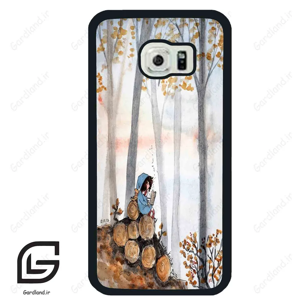 قاب گوشی سامسونگ اس 6 اج (Galaxy S6 EDGE ) طرح دخترانه کد 2420