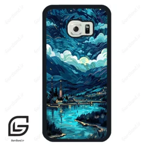قاب گوشی سامسونگ اس 6 اج (Galaxy S6 EDGE ) طرح شب کد 2425