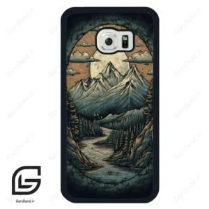 قاب گوشی سامسونگ اس 6 اج (Galaxy S6 EDGE ) طرح طبیعت کد 2432