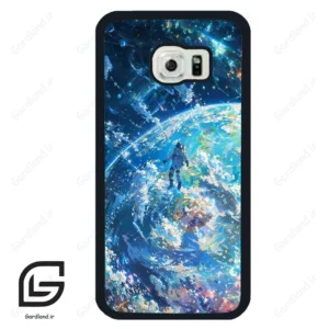 قاب گوشی سامسونگ اس 6 اج (Galaxy S6 EDGE ) طرح فضانورد کد 2444