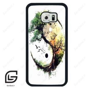 قاب گوشی سامسونگ اس 6 اج (Galaxy S6 EDGE ) طرح یین کد 2446