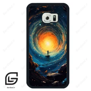 قاب گوشی سامسونگ اس 6 اج (Galaxy S6 EDGE ) طرح اسمان کد 2457