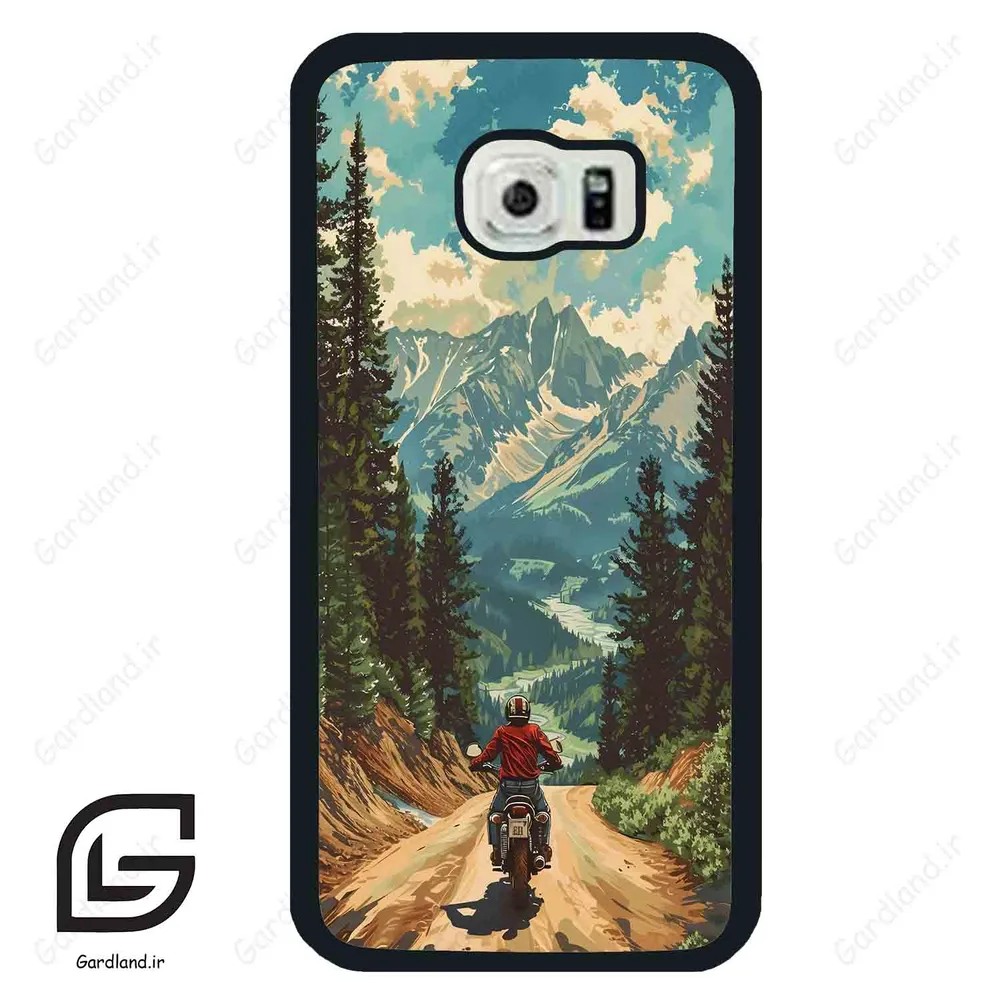 قاب گوشی سامسونگ اس 6 اج (Galaxy S6 EDGE ) طرح طبیعت کد 2468