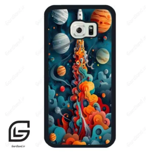 قاب گوشی سامسونگ اس 6 اج (Galaxy S6 EDGE ) طرح موشک کد 2470