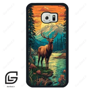 قاب گوشی سامسونگ اس 6 اج (Galaxy S6 EDGE ) طرح گوزن کد 2471