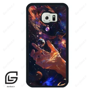 قاب گوشی سامسونگ اس 6 اج (Galaxy S6 EDGE ) طرح دست کد 2476