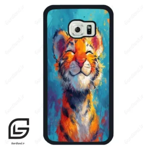 قاب گوشی سامسونگ اس 6 اج (Galaxy S6 EDGE ) طرح ببر کد 2480