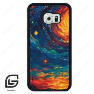 قاب گوشی سامسونگ اس 6 اج (Galaxy S6 EDGE ) طرح اسمان کد 2492
