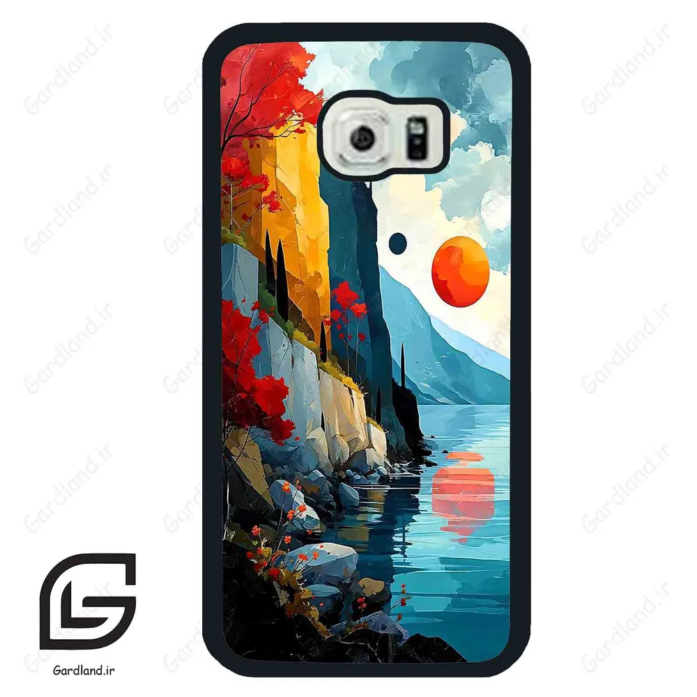 قاب گوشی سامسونگ اس 6 اج (Galaxy S6 EDGE ) طرح طبیعت کد 2494