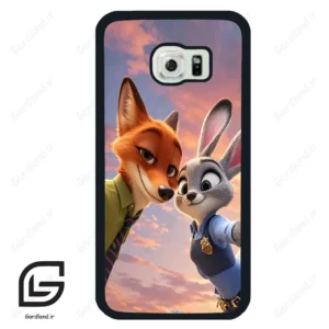قاب گوشی سامسونگ اس 6 اج (Galaxy S6 EDGE ) طرح زوتوپیا کد 2495