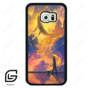قاب گوشی سامسونگ اس 6 اج (Galaxy S6 EDGE ) طرح نقاشی کد 2501