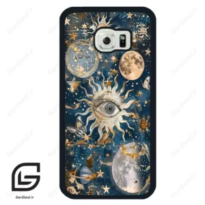 قاب گوشی سامسونگ اس 6 اج (Galaxy S6 EDGE ) طرح خورشید کد 2511