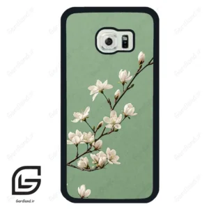قاب گوشی سامسونگ اس 6 اج (Galaxy S6 EDGE ) طرح شکوفه کد 2524