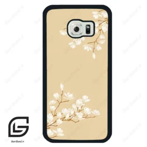 قاب گوشی سامسونگ اس 6 اج (Galaxy S6 EDGE ) طرح شکوفه کد 2525