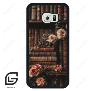 قاب گوشی سامسونگ اس 6 اج (Galaxy S6 EDGE ) طرح کتابخانه کد 2531