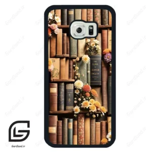 قاب گوشی سامسونگ اس 6 اج (Galaxy S6 EDGE ) طرح کتابخانه کد 2534