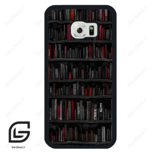 قاب گوشی سامسونگ اس 6 اج (Galaxy S6 EDGE ) طرح کتابخانه کد 2540