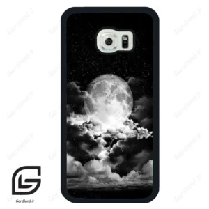 قاب گوشی سامسونگ اس 6 اج (Galaxy S6 EDGE ) طرح ماه کد 2544