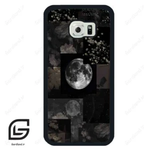 قاب گوشی سامسونگ اس 6 اج (Galaxy S6 EDGE ) طرح ماه کد 2545
