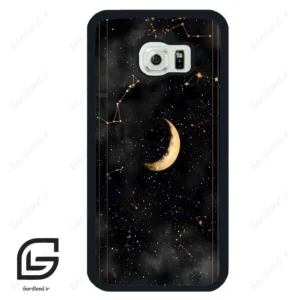 قاب گوشی سامسونگ اس 6 اج (Galaxy S6 EDGE ) طرح ماه کد 2548