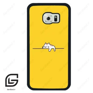 قاب گوشی سامسونگ اس 6 اج (Galaxy S6 EDGE ) طرح گربه کد 2550