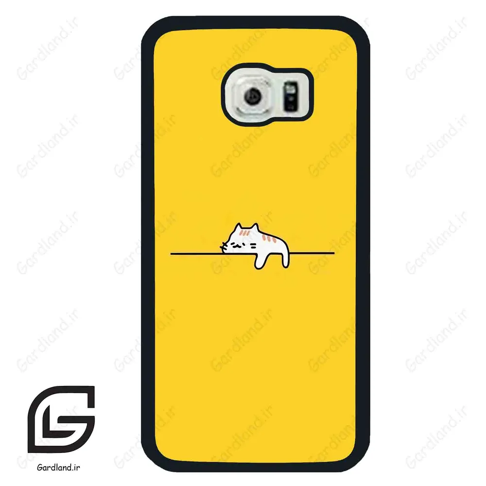 قاب گوشی سامسونگ اس 6 اج (Galaxy S6 EDGE ) طرح گربه کد 2550