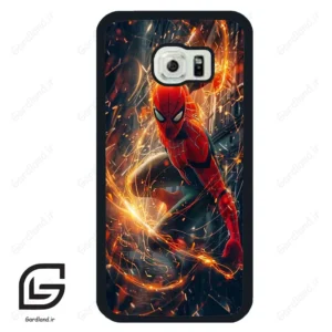 قاب گوشی سامسونگ اس 6 اج (Galaxy S6 EDGE ) طرح مردعنکبوتی کد 2558