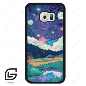 قاب گوشی سامسونگ اس 6 اج (Galaxy S6 EDGE ) طرح نقاشی کد 2560