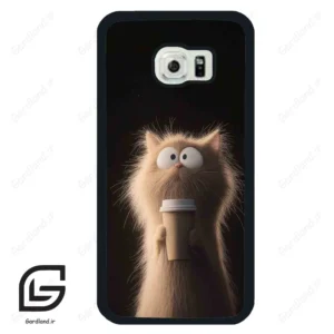 قاب گوشی سامسونگ اس 6 اج (Galaxy S6 EDGE ) طرح گربه کد 2567