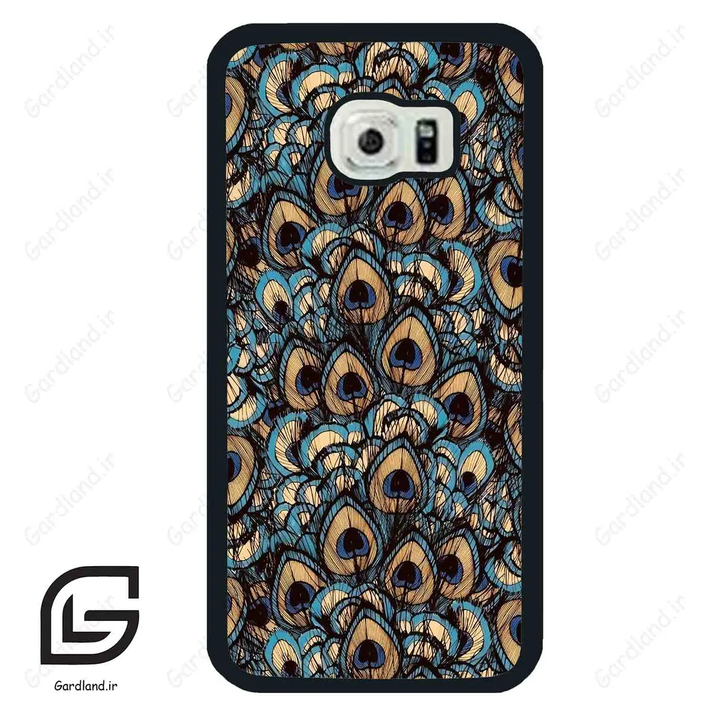 قاب گوشی سامسونگ اس 6 اج (Galaxy S6 EDGE ) طرح طاووس کد 2572
