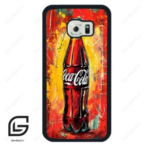 قاب گوشی سامسونگ اس 6 اج (Galaxy S6 EDGE ) طرح کوکاکولا کد 2583