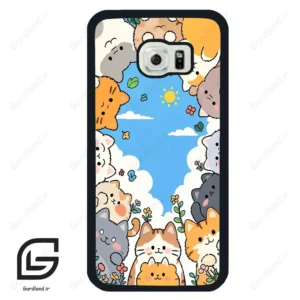 قاب گوشی سامسونگ اس 6 اج (Galaxy S6 EDGE ) طرح کودکانه کد 2591
