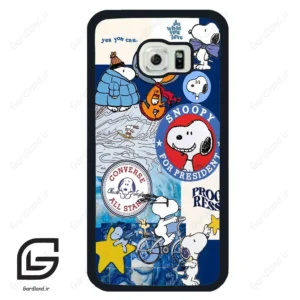 قاب گوشی سامسونگ اس 6 اج (Galaxy S6 EDGE ) طرح اسنوپی کد 2592